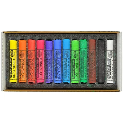 Toison d'Or 8550 set ekstra mekanih puder pastelnih kreda - 12 kom