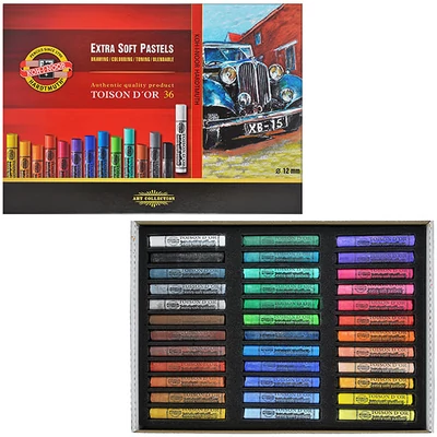 Toison d'Or 8550 set ekstra mekih puder pastelnih kreda - 36 kom