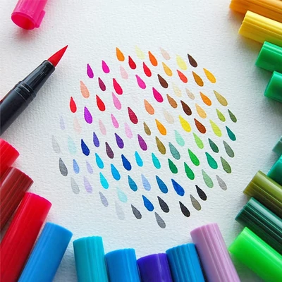 Tombow abt dual brush pen -u raznim bojama