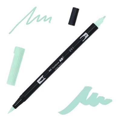 Tombow abt dual brush pen -291, alice blue