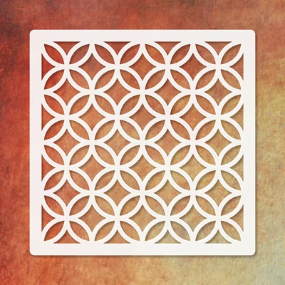 3D šablona za teksturiranje, 9,5x9,5 cm - 015