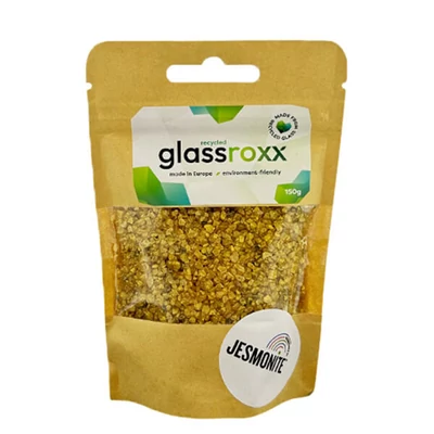 Jesmonite GlassRoxx staklene granule, 150 g - gold