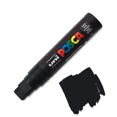 Flomaster UNI POSCA PC-17K, 15 mm - 24, crni
