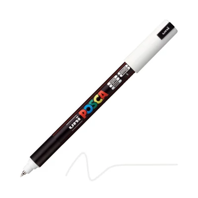 UNI POSCA PC-1MR iglani filc, 0,7 mm - 1, bijeli