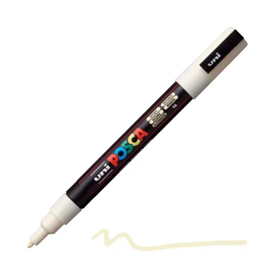 Flomaster UNI POSCA PC-3M, 0,9-1,3 mm - 46, slonovača