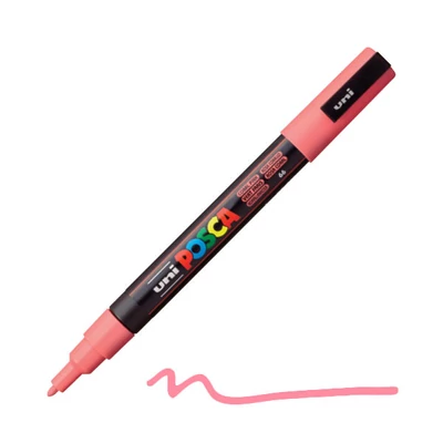 Flomaster UNI POSCA PC-3M, 0,9-1,3 mm - 66, koraljni