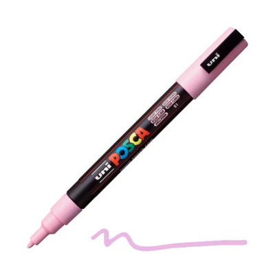 Flomaster UNI POSCA PC-3M, 0,9-1,3 mm - 51, svijetlo ružičasti