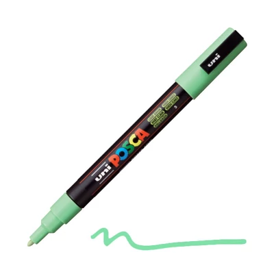Flomaster UNI POSCA PC-3M, 0,9-1,3 mm - 5, svijetlo zeleni
