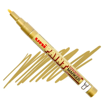 UNI Paint PX-21 lakirani filc, na bazi ulja - zlato, 0,8 - 1,2 mm