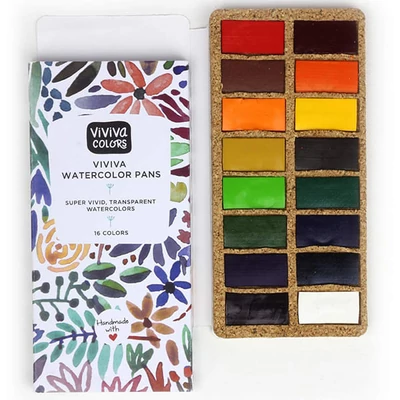 Viviva set akvarel boja, 16 kom., originalne boje