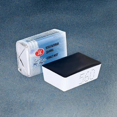 White Nights svilenkasta akvarel boja 2,5 ml, granulirajući - 560, cobalt mist
