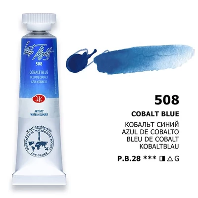 White Nights akvarel boja u tubi 10 ml - 508, cobalt blue