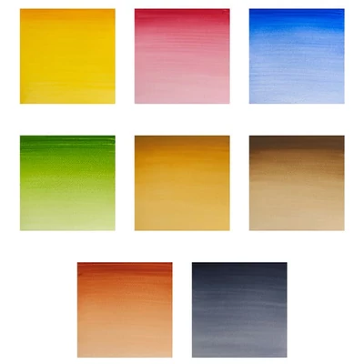 Winsor&amp;Newton Cotman Pocket Set set vodenih boja, 8x1/2 drška + kist - Pejzaž