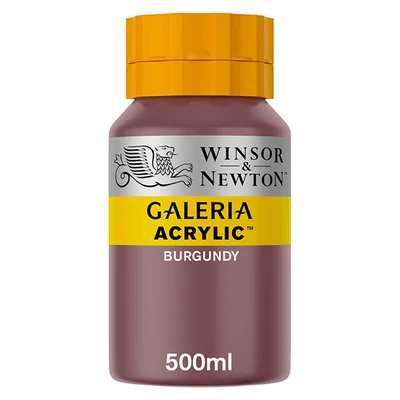 Winsor&amp;Newton Galeria akrilna boja, 500 ml - 075, burgundy