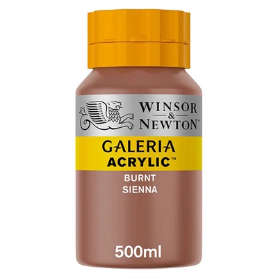 Winsor&amp;amp;Newton Galeria akrilna boja, 500 ml - 074, burnt sienna