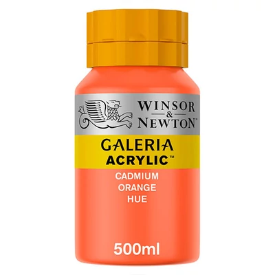 Winsor&amp;Newton Galeria akrilna boja, 500 ml - 090, cadmium orange hue