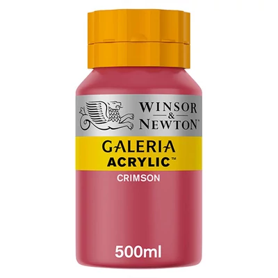 Winsor&amp;amp;Newton Galeria akrilna boja, 500 ml - 203, crimson