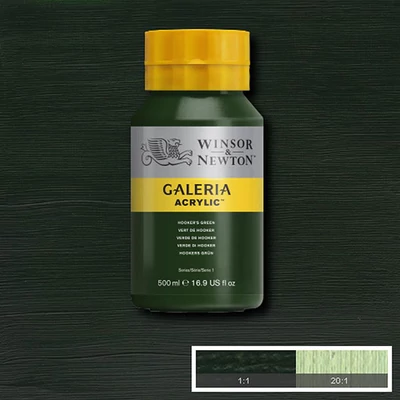 Winsor&amp;Newton Galeria akrilna boja, 500 ml - 311, hooker's green