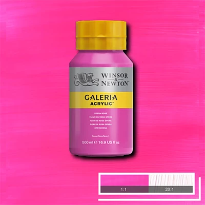 Winsor&Newton Galeria akrilna boja, 500 ml - 448, opera rose