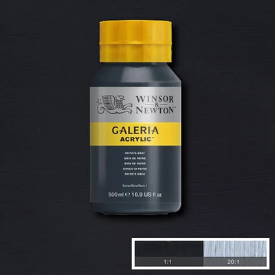 Winsor&Newton Galeria akrilna boja, 500 ml - 465, paynes gray