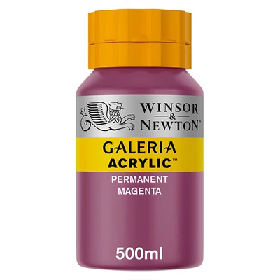 Winsor&amp;Newton Galeria akrilna boja, 500 ml - 488, permanent magenta