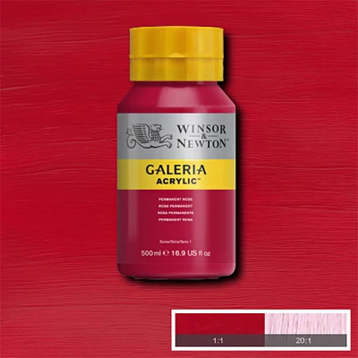 Winsor&Newton Galeria akrilna boja, 500 ml - 502, permanent rose