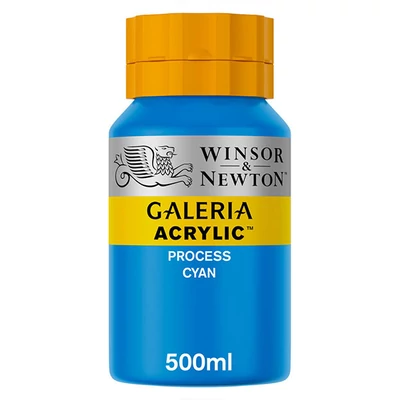 Winsor&amp;amp;Newton Galeria akrilna boja, 500 ml - 533, process cyan