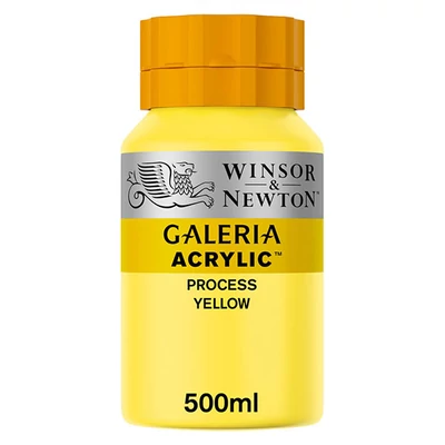 Winsor&amp;amp;Newton Galeria akrilna boja, 500 ml - 527, process yellow