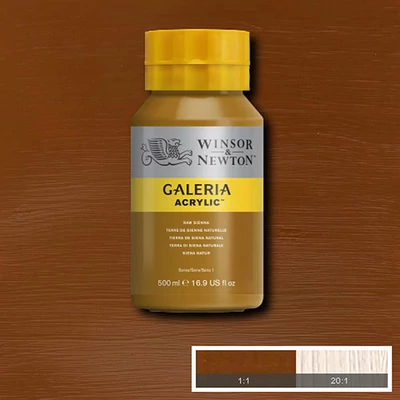 Winsor&Newton Galeria akrilna boja, 500 ml - 552, raw sienna