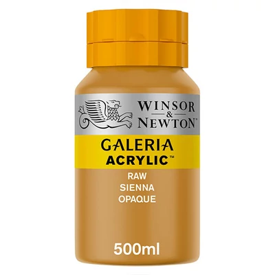 Winsor&amp;Newton Galeria akrilna boja, 500 ml - 553, raw sienna opaque