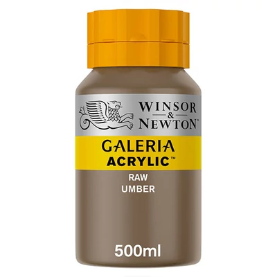 Winsor&amp;Newton Galeria akrilna boja, 500 ml - 554, raw umber
