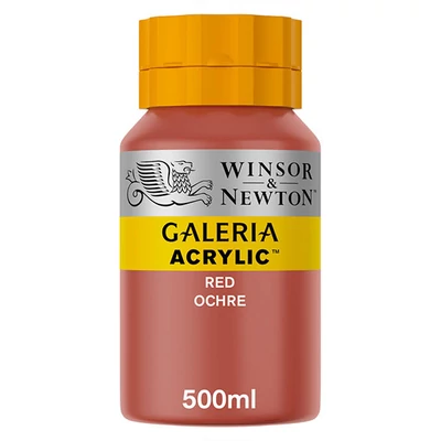 Winsor&amp;Newton Galeria akrilna boja, 500 ml - 564, red ochre