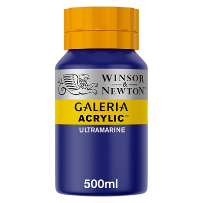 Winsor&amp;Newton Galeria akrilna boja, 500 ml - 660, ultramarine