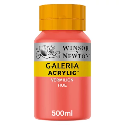 Winsor&amp;Newton Galeria akrilna boja, 500 ml - 682, vermillion hue