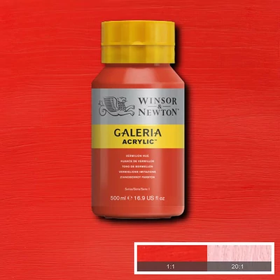 Winsor&Newton Galeria akrilna boja, 500 ml - 682, vermillion hue