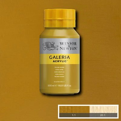 Winsor&Newton Galeria akrilna boja, 500 ml - 744, yellow ochre