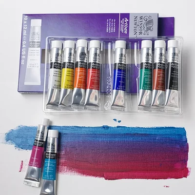 Set uljanih boja na bazi vode Winsor&amp;Newton Artisan - 10x12 ml