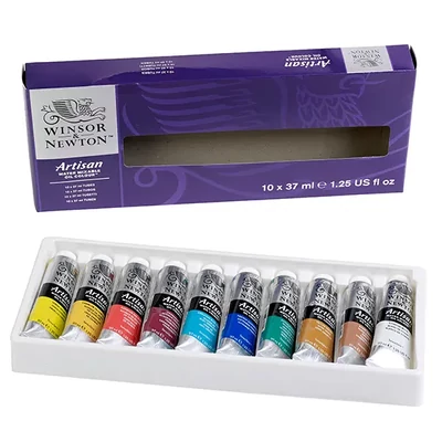 Set uljanih boja na bazi vode Winsor&amp;Newton Artisan - 10x37 ml