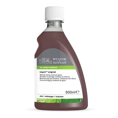Winsor&Newton Liquin original gel, medij za sušenje uljane boje - 500 ml