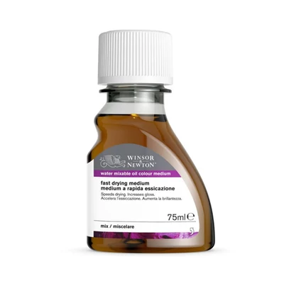 Winsor&amp;Newton sredstvo za ubrzavanje sušenja za vodene uljane boje - 75 ml