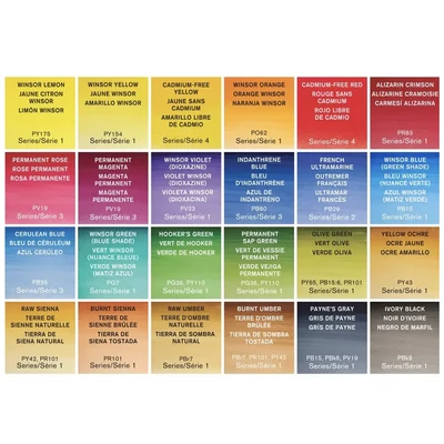 Set akvarelnih boja Winsor&amp;Newton Professional, svilenkaste - 24x1/2, 24x1/2, Complete Travel Tin