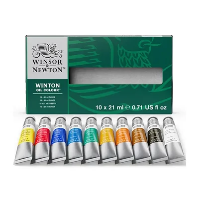 Winsor&amp;Newton Winton set uljanih boja - 10x21 ml