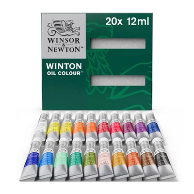 Winsor&amp;Newton Winton set uljanih boja - 20x12 ml