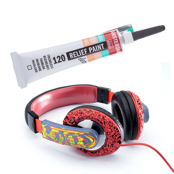 Amsterdam Relief Paint konturna boja, negoriva, 20 ml - bezbojna, 120