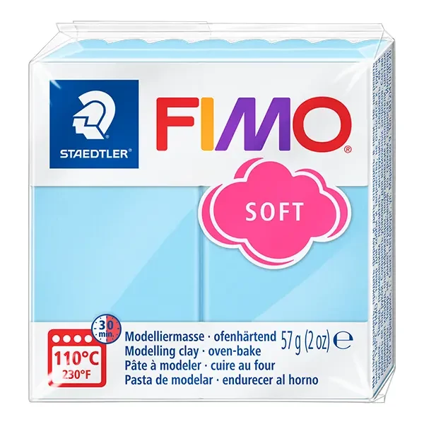 FIMO Soft pečena glina, 57 g - pastelna voda (8020-305)
