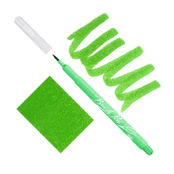 Kist olovka, Brush Pen - 41 svijetlo zelena