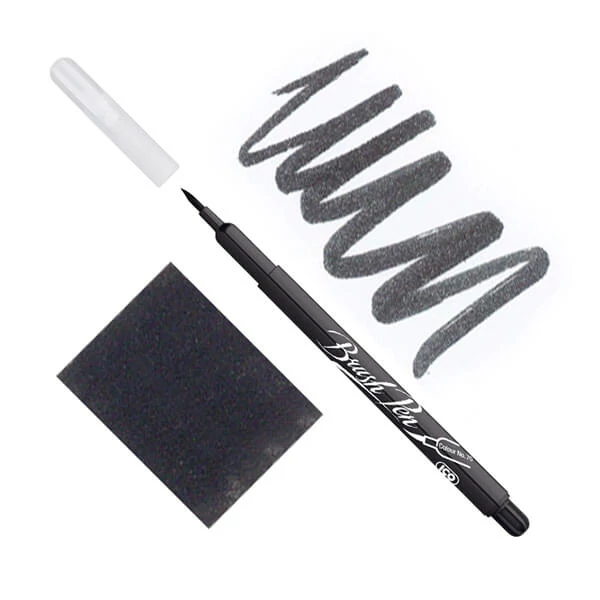 Kist olovka, Brush Pen - 70 crna