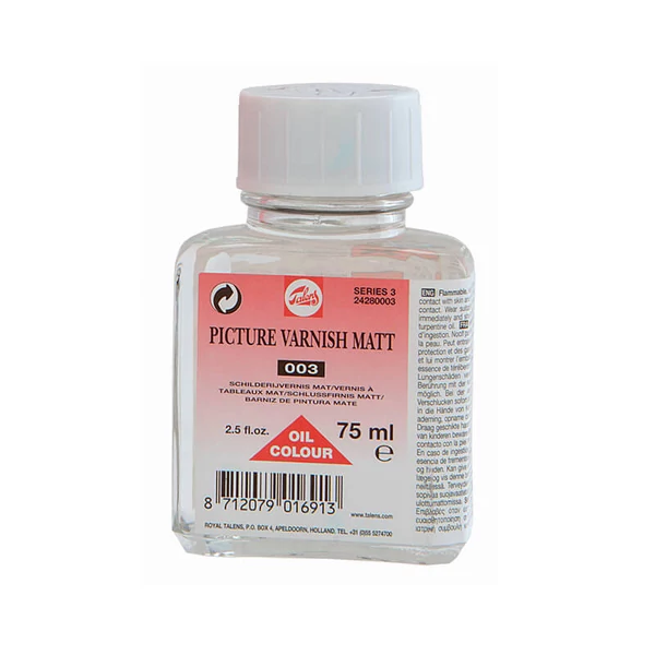 Talens 003 uljani lak, mat - 75 ml