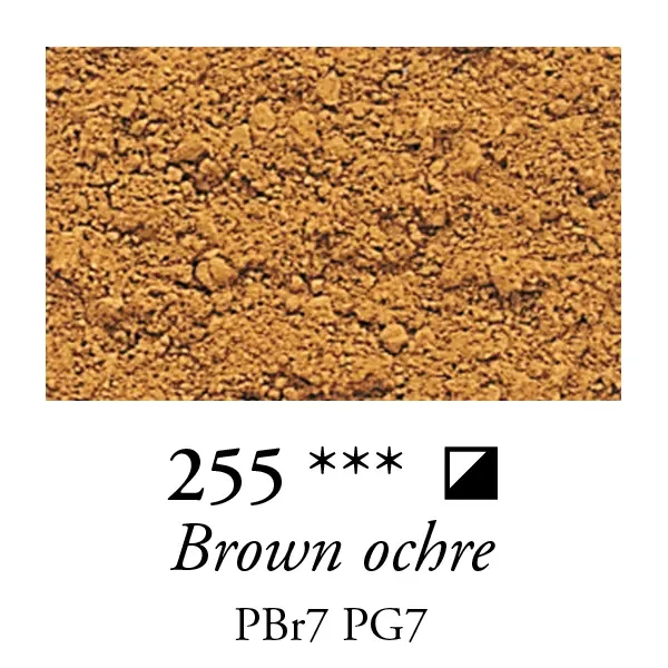 Sennelier pigment - 55, brown ochre, 90 g