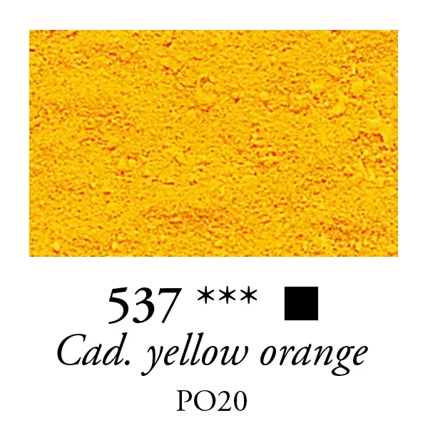 Sennelier pigment - 37, cadmium yellow orange, 120 g